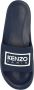 Kenzo Blauwe Logo Slippers Blue Heren - Thumbnail 4