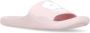Kenzo Roze Sandalen Ronde Neus Logo Pink Dames - Thumbnail 3