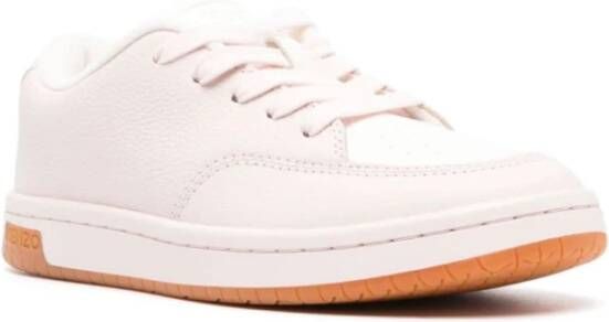 Kenzo Roze Witte Sneakers Pink Dames