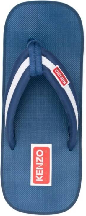 Kenzo Zomer Heren Flip Flops Blauw Heren