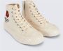 Kenzo Hoge sneakers met bloemenmotief Beige Heren - Thumbnail 8