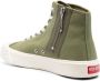 Kenzo Groene hoge sneakers met geborduurd motief Groen Heren - Thumbnail 3