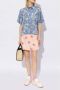 Kenzo Witte Roze Leren Sneakers Pink Dames - Thumbnail 5