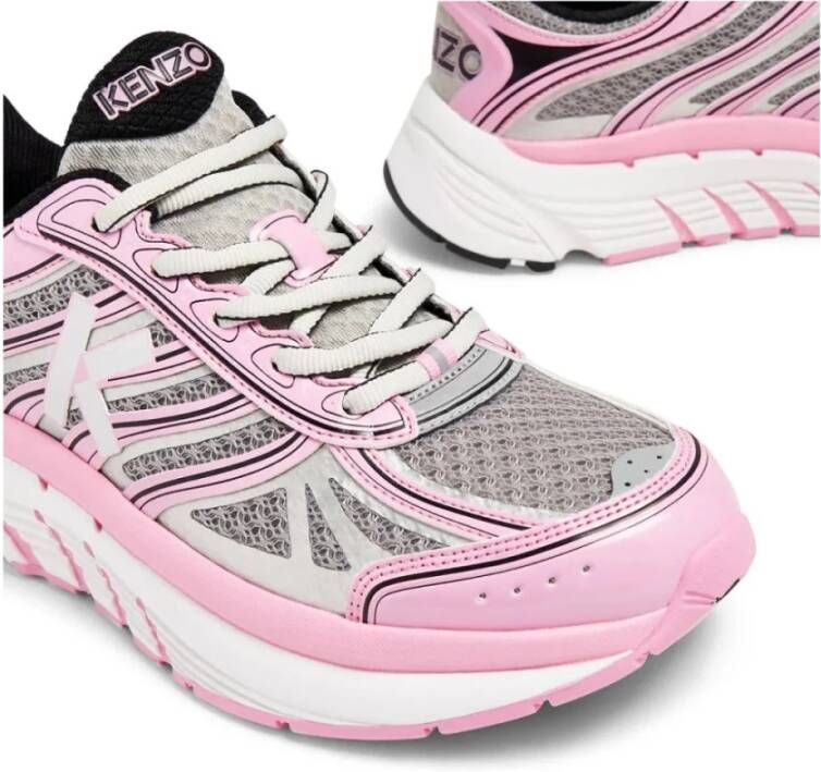 Kenzo Tech Runner Roze Sneakers Pink Dames