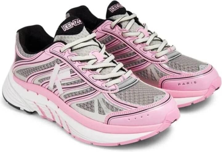 Kenzo Tech Runner Roze Sneakers Pink Dames