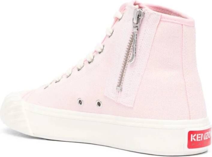 Kenzo Roze Boke Flower High-Top Sneakers Roze Dames