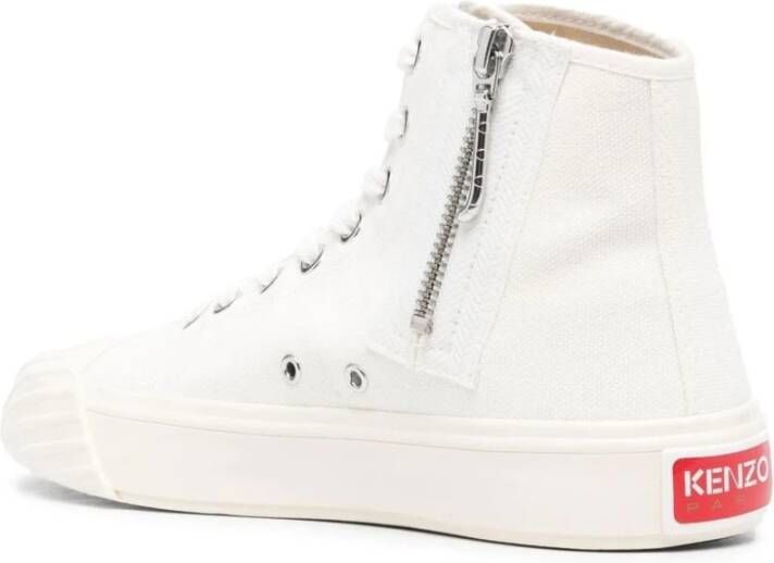 Kenzo Zwarte High Top Casual Sneakers Black Dames
