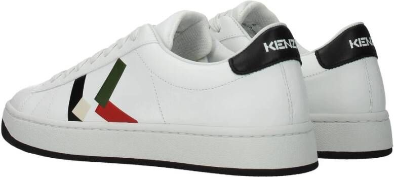 Kenzo Leren Sneakers voor Dames Wit Dames