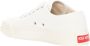 Kenzo Crème Canvas Lage Sneakers White Heren - Thumbnail 4