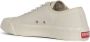 Kenzo Bloe Geborduurde Witte Canvas Sneakers Beige - Thumbnail 11