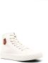 Kenzo Witte Hoge Sneakers van Canvas met Boke Bloem Motief White Heren - Thumbnail 3