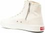 Kenzo Witte Hoge Sneakers van Canvas met Boke Bloem Motief White Heren - Thumbnail 2