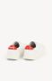 Kenzo Witte Leren Sneakers met Logo White Heren - Thumbnail 2