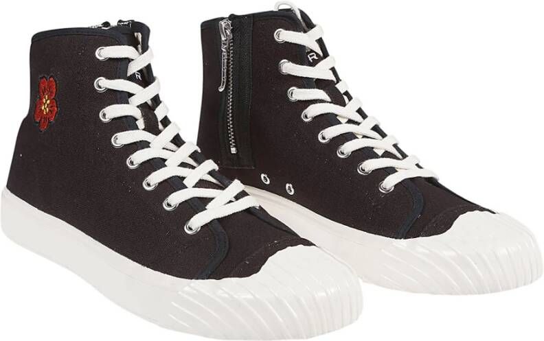 Kenzo 99 Noir High Top Sneakers voor Heren Zwart Heren