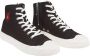 Kenzo 99 Noir High Top Sneakers voor Heren Zwart Heren - Thumbnail 5
