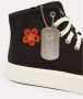 Kenzo Canvas Bloem Zwart Sneakers Black Dames - Thumbnail 3