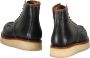Kenzo Stijlvolle leren enkellaarzen Black Heren - Thumbnail 3