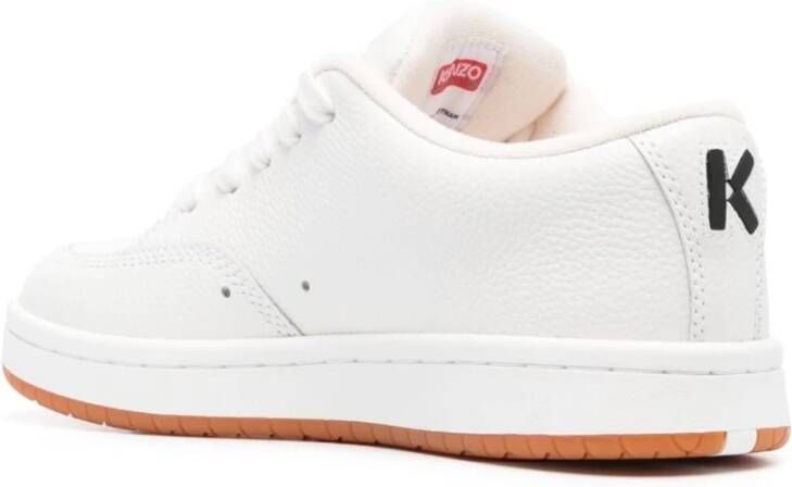 Kenzo Witte Dome lage sneakers Wit Dames