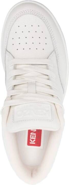 Kenzo Witte Dome lage sneakers Wit Dames