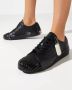 Kenzo Zwarte leren sneakers met logo - Thumbnail 2