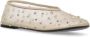 Khaite Beige Ballet Flats met Strass Beige Dames - Thumbnail 3