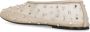 Khaite Strass Ballet Flats Natuurlijke Ronde Neus Beige Dames - Thumbnail 4