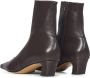 Khaite Enkellaars Stretch in Donkerbruin Brown Dames - Thumbnail 3