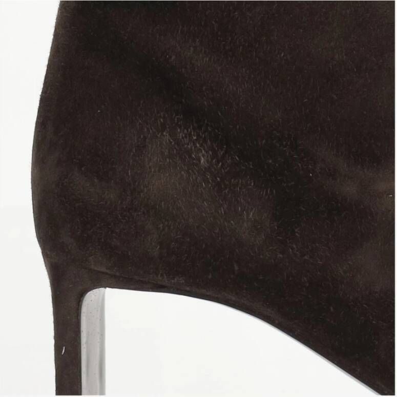Khaite Houten Enkellaars Brown Dames