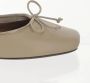 Khaite Leren balletschoenen met strikdetail - Thumbnail 2
