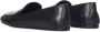 Khaite Ronde Neus Leren Loafers met Platte Zool Black Dames - Thumbnail 3