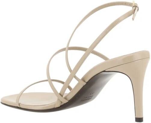 Khaite Sandalen met pythonpatroon en strik