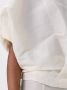 Khaite Witte Boot Neck Gedrapeerde Top - Thumbnail 2