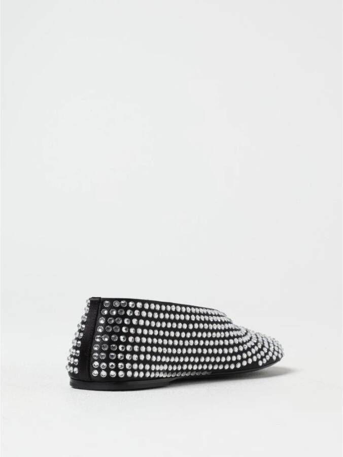 Khaite Zwarte Kristallen Ballerina`s