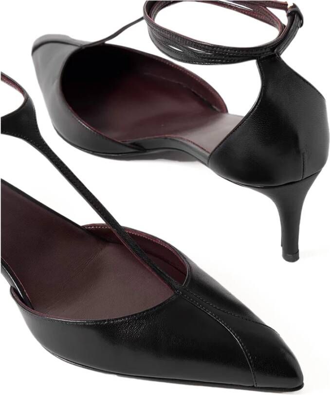 Khaite Zwarte Pumps Verheffen Stijl Comfortabel