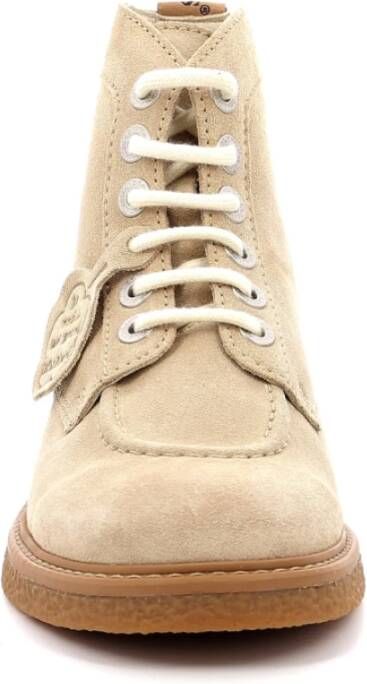 Kickers Ankle Boots Beige Dames