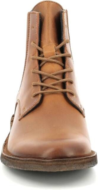 Kickers Ankle Boots Brown Dames