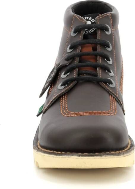 Kickers Ankle Boots Brown Heren