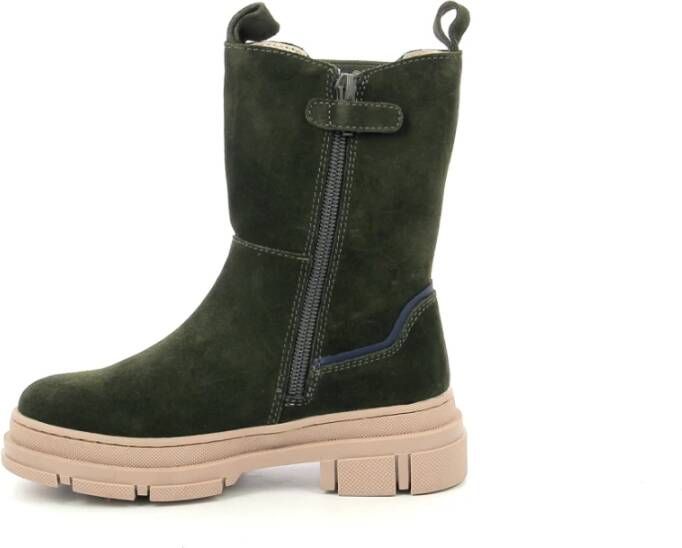 Kickers Ankle Boots Groen Dames