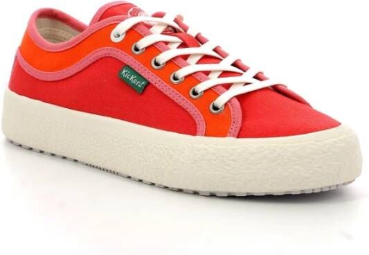 Kickers Arveil Lage Sneakers Red Dames