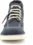 Kickers Kick Hi Lace-up Boots Blauw Dames - Thumbnail 5