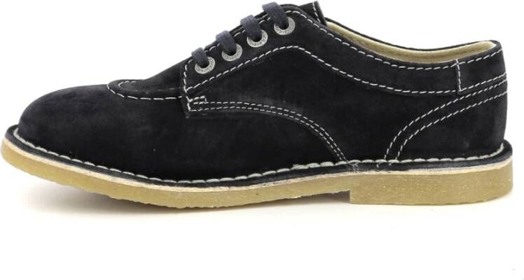 Kickers Business Shoes Blue Dames