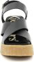 Kickers Charlotte Leren Sandalen Black Dames - Thumbnail 10