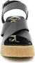Kickers Charlotte Leren Sandalen Black Dames - Thumbnail 6