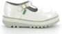 Kickers Kickoustrap Ballerinas White Dames - Thumbnail 3