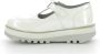 Kickers Kickoustrap Ballerinas White Dames - Thumbnail 9