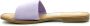Kickers Comfort Leren Muiltjes Kick Gipsi Purple Dames - Thumbnail 5