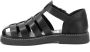 Kickers Comfort Leren Sandalen Black Dames - Thumbnail 10