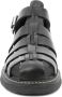 Kickers Comfort Leren Sandalen Black Dames - Thumbnail 5