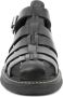 Kickers Comfort Leren Sandalen Black Dames - Thumbnail 11