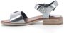 Kickers Comfort Leren Sandalen Gray Dames - Thumbnail 5